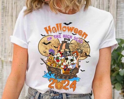 Disney Cruise Halloween On The High Seas Shirt