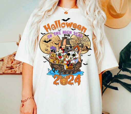 Disney Cruise Halloween On The High Seas Shirt