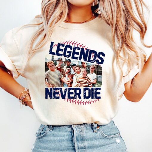 Legends Never Die Shirts, 1990s Sandlot Legends Never Die Shirt