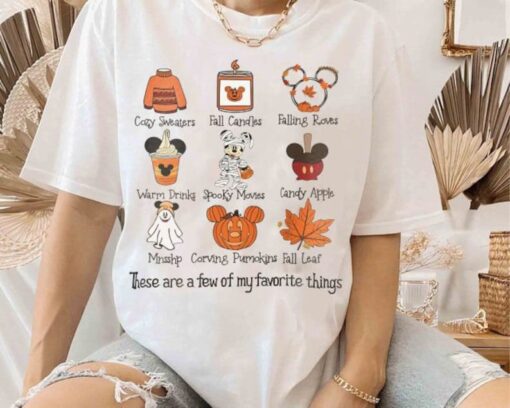 There Are A Few Of My Favorite Thing Shirt, Halloween Drink Tshirt