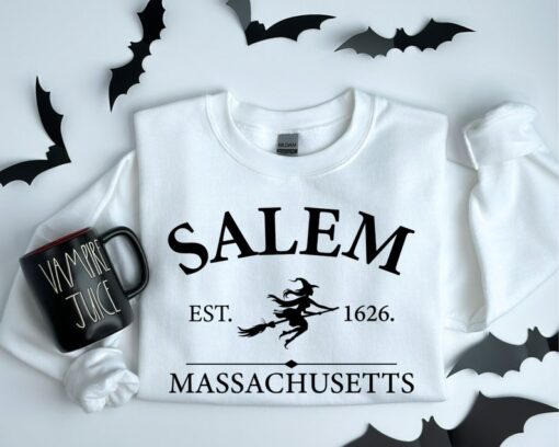 Salem Massachusetts Halloween Sweatshirt, Salem Witches Shirt