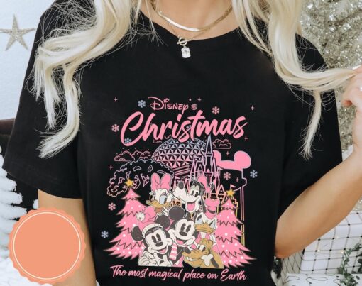 Retro Mickey & Friends Disney Christmas Shirt