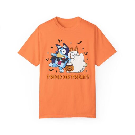 Bluey Trick or Treat Halloween Shirt, Bluey Halloween