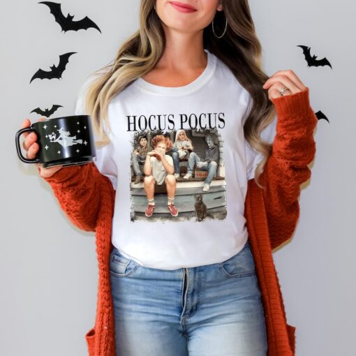 Comfort Colors Halloween Retro Hocus Pocus Shirt