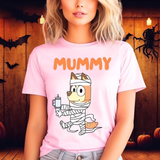 Bluey Mom Halloween Shirt Bluey Halloween Costume Mom Bluey T-Shirt