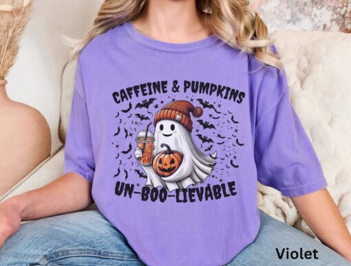 Ghost Shirt Spooky Shirt Halloween T Shirt Cute Halloween Shirt Retro