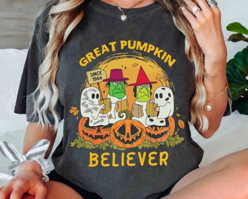 Vintage Great Pumpkin Believer Shirt, I Got A Rock Tshirt