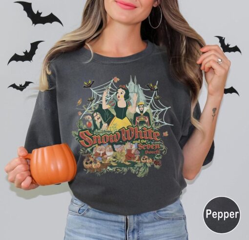 Retro Disney Snow White Halloween Shirt