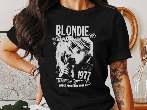 Blondie 1977 Direct From New York City Retro shirt