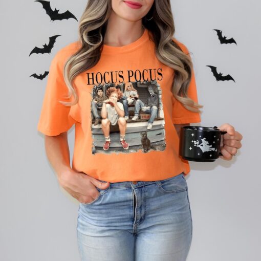 Comfort Colors Halloween Retro Hocus Pocus Shirt