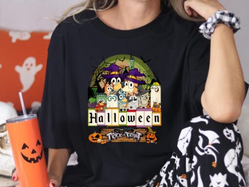 Disney Halloween Shirt, Disneyland Kids Trick Or Treat Shirt