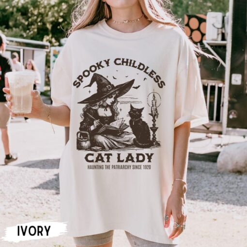 Childless Cat Lady Shirt, Cat Lady Shirt for election 2024 shirt