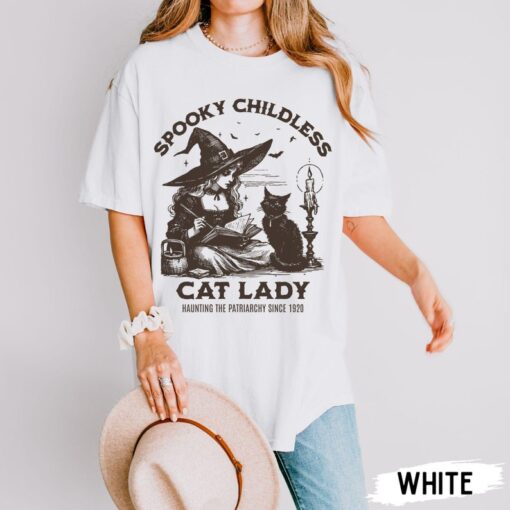 Childless Cat Lady Shirt, Cat Lady Shirt for election 2024 shirt