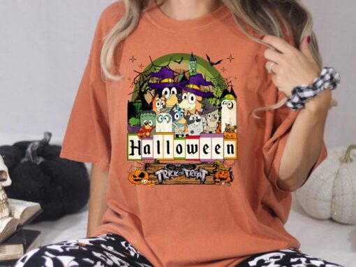 Disney Halloween Shirt, Disneyland Kids Trick Or Treat Shirt