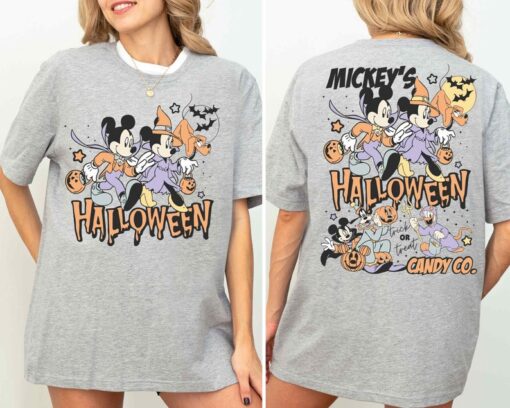 Mickey's Halloween T-shirt, Spooky Vibes Shirt, Halloween Kids Shirt