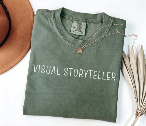 Visual Storyteller Photographer Shirt, Gift For Photographer Gifts