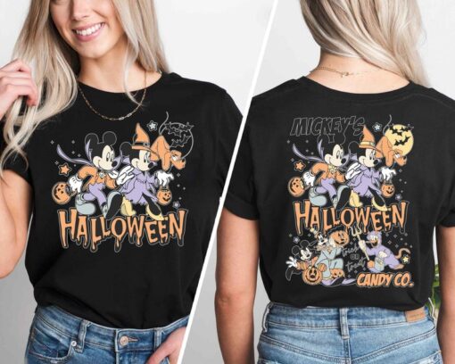 Mickey's Halloween T-shirt, Spooky Vibes Shirt, Halloween Kids Shirt