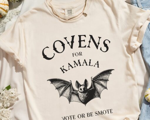 Covens for Kamala Shirt Gift for Witch Halloween Shirt 2024 Election