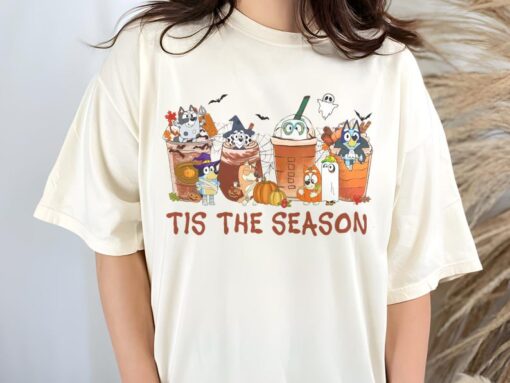 Bluey Halloween Tis The Season T- Shirt