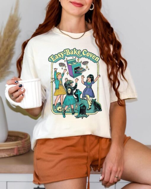 Comfort Colors Retro Halloween Easy-Bake Coven Shirt