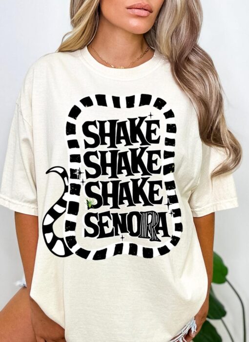 Shake Shake Shake Senora Shirt, Halloween Movie Shirt